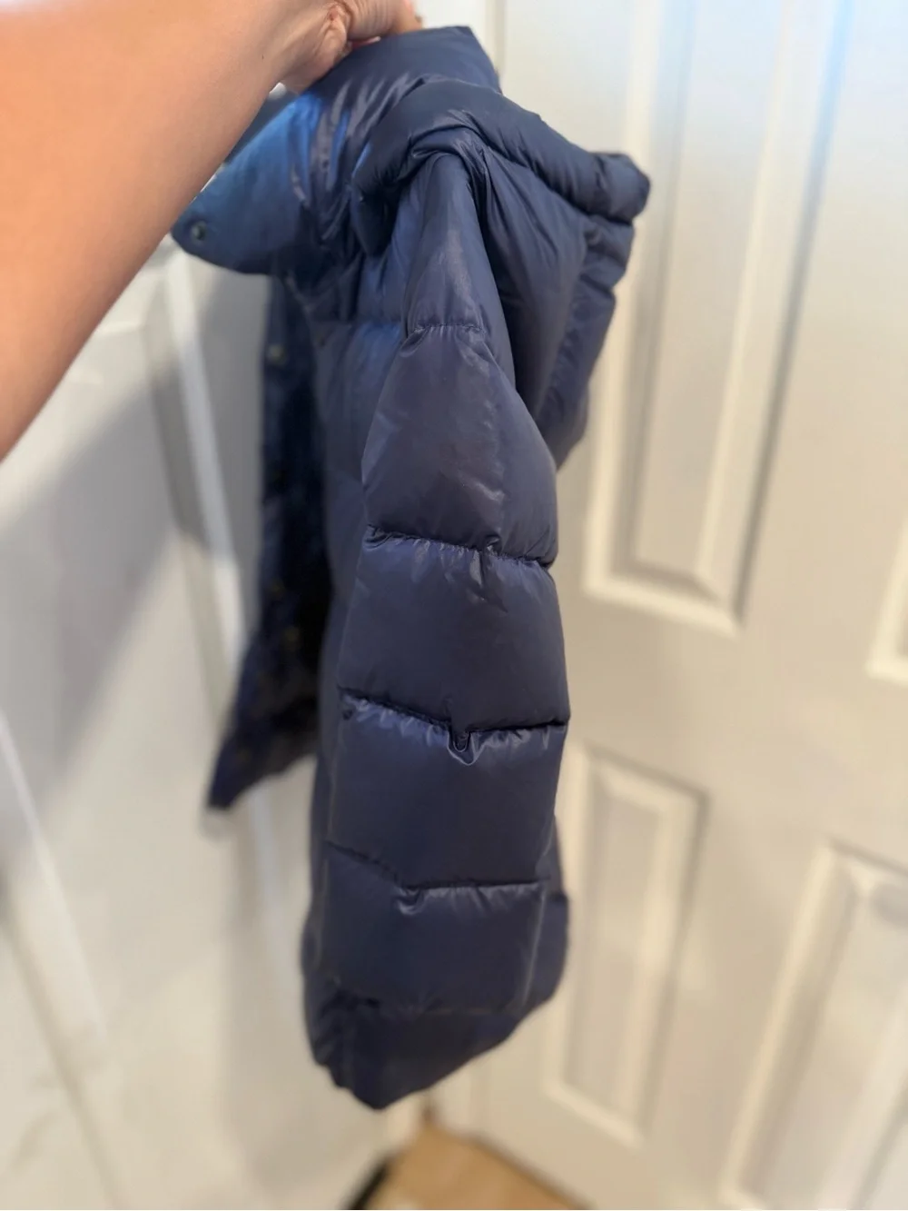 Ralph Lauren Girls Navy Blue Puffer Jacket
